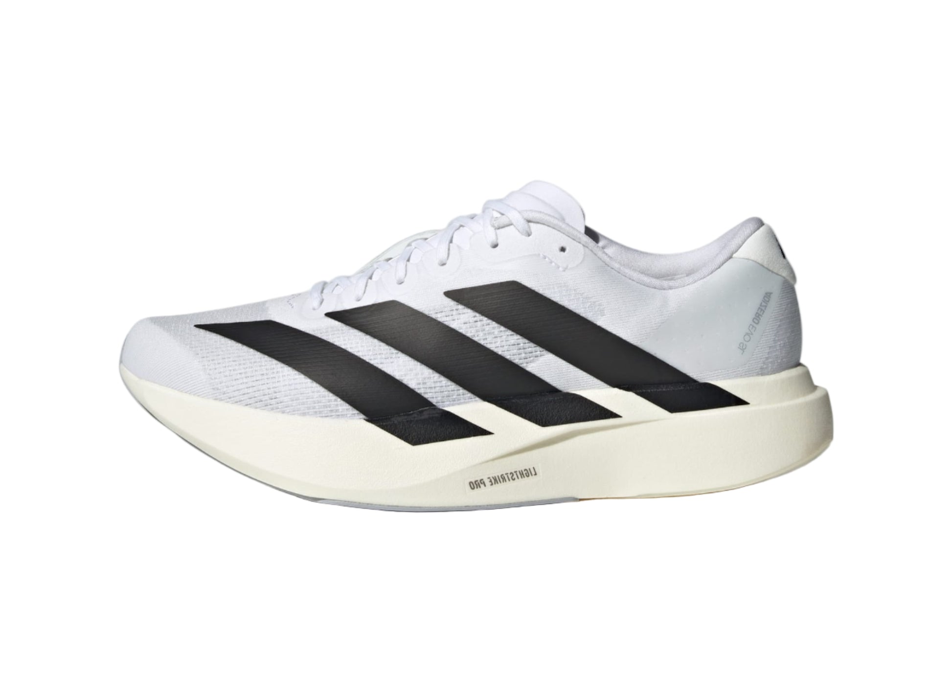 Adidas Adizero EVO SL "White Black" JH6206 Side View