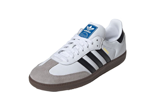 Adidas Samba OG Cloud White B75806 On Feet View