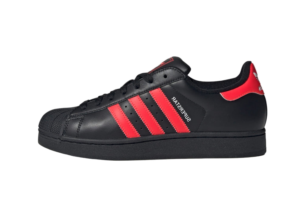 Adidas Superstar 2 “Black Lucid Red” JQ3176 Side View