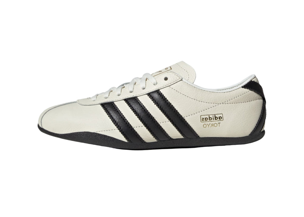 Adidas Tokyo "Off White Core Black Gold Metallic" JQ0597 Side View
