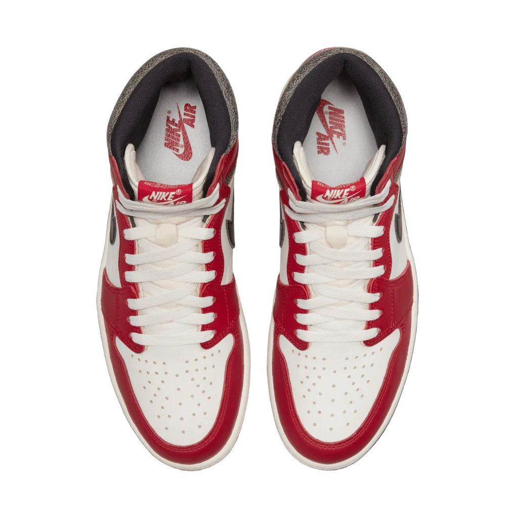 Air Jordan 1 High “Chicago – Lost and Found” DZ5485-612 Top View