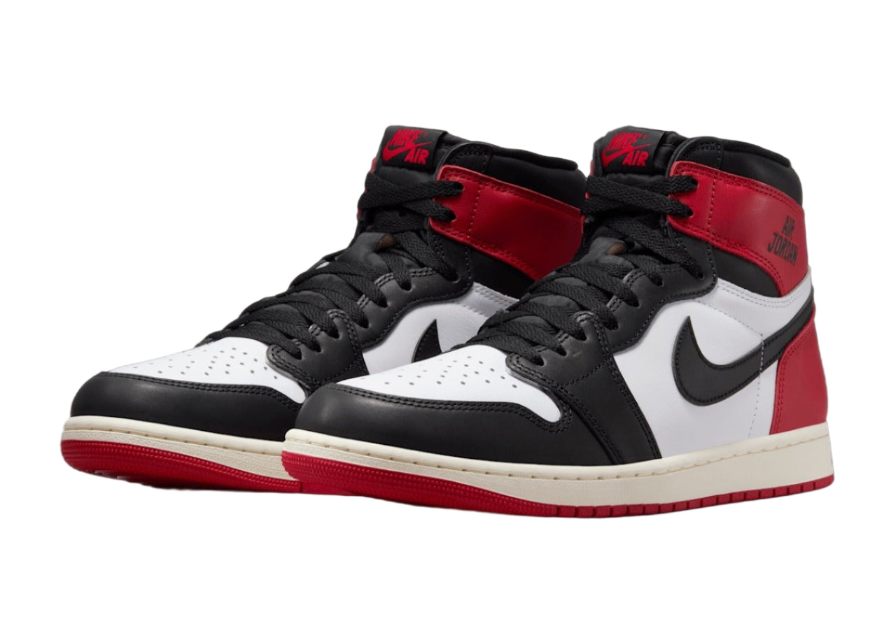 Air Jordan 1 High OG Black Toe Reimagined DZ5485-106 On Feet View