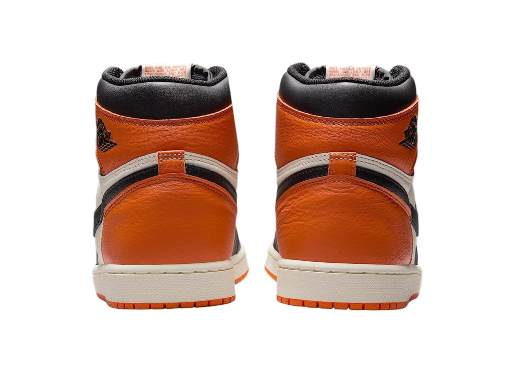 Air Jordan 1 High OG Shattered Backboard 2025 DZ5485-008 Heel View