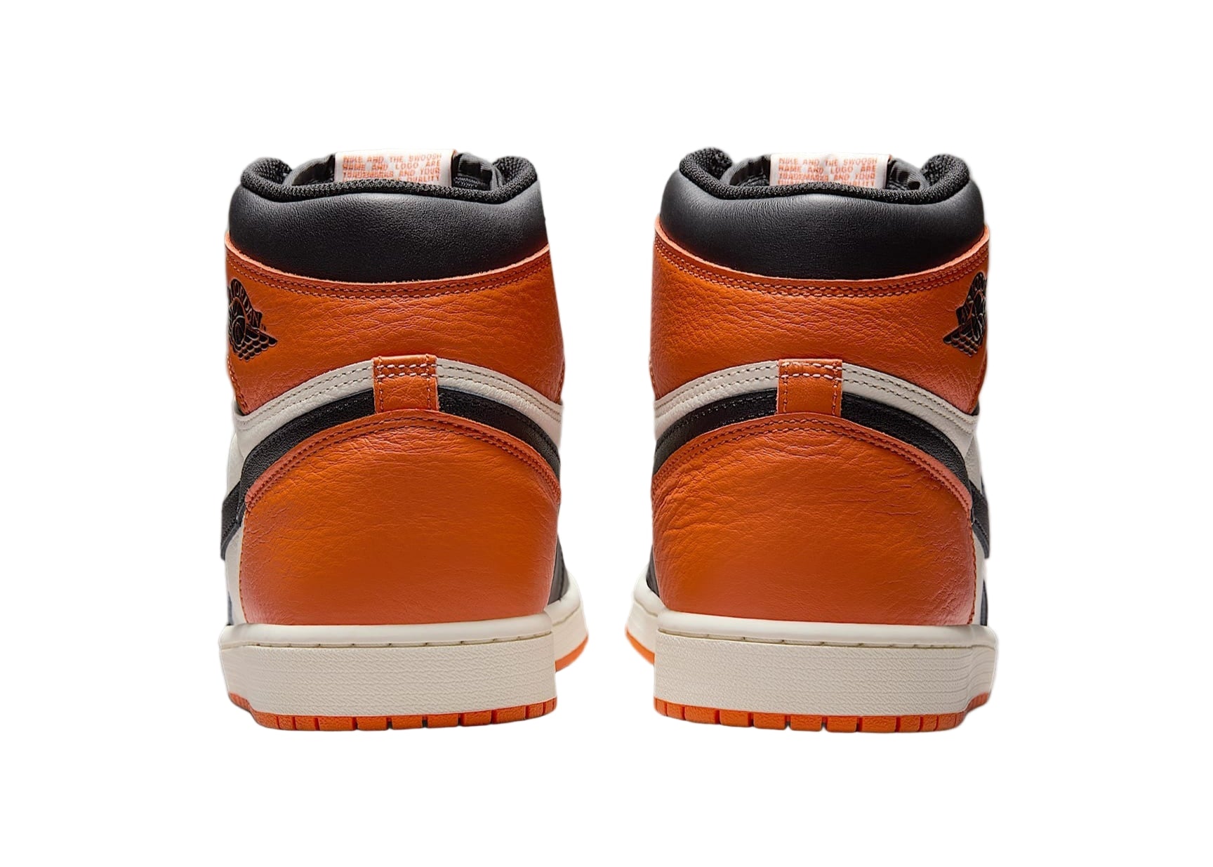 Air Jordan 1 High OG Shattered Backboard 2025 DZ5485-008 Heel View