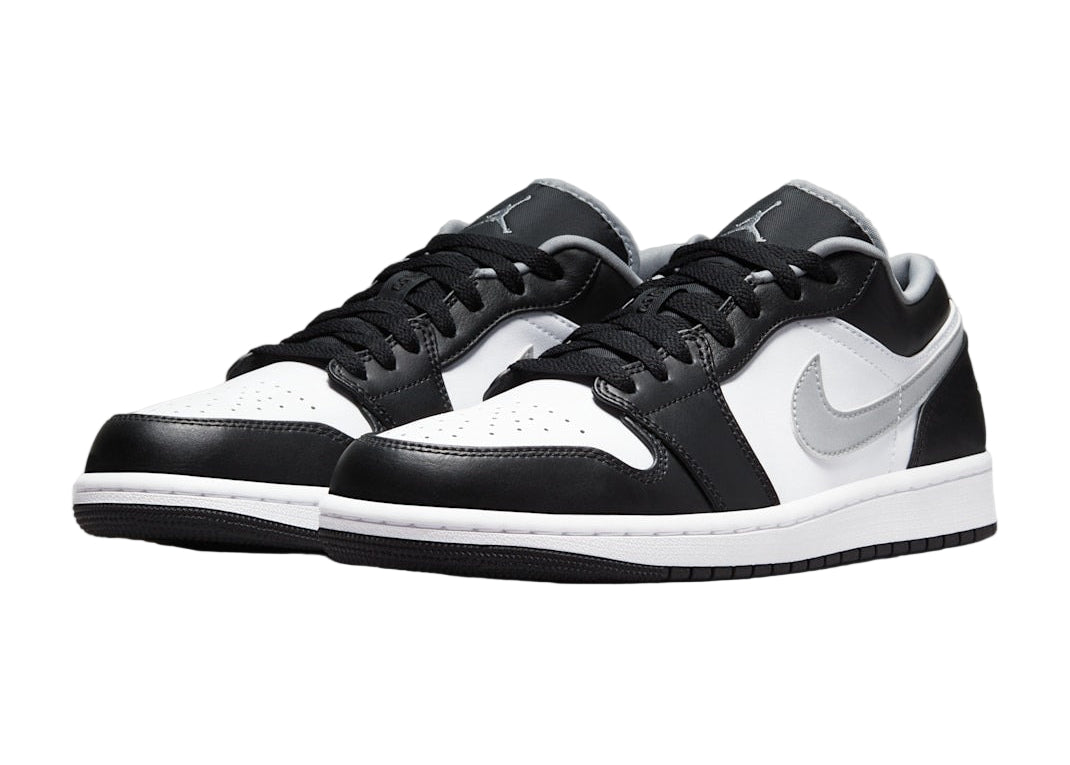 Air Jordan 1 Low “Black White Grey” 553558-040 Front View