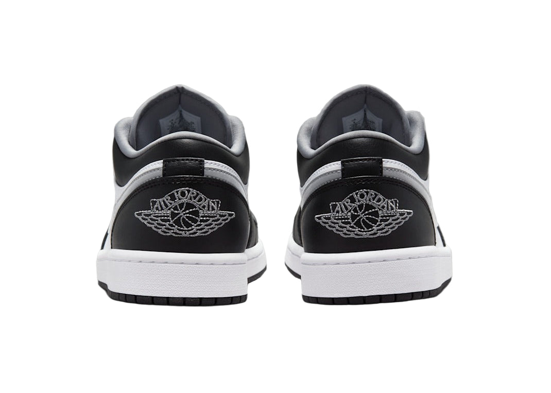 Air Jordan 1 Low “Black White Grey” 553558-040 Heel View