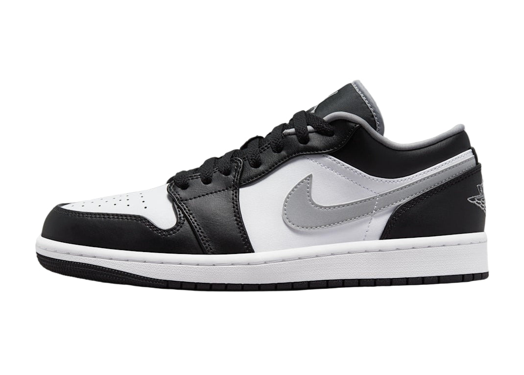 Air Jordan 1 Low “Black White Grey” 553558-040 Side View