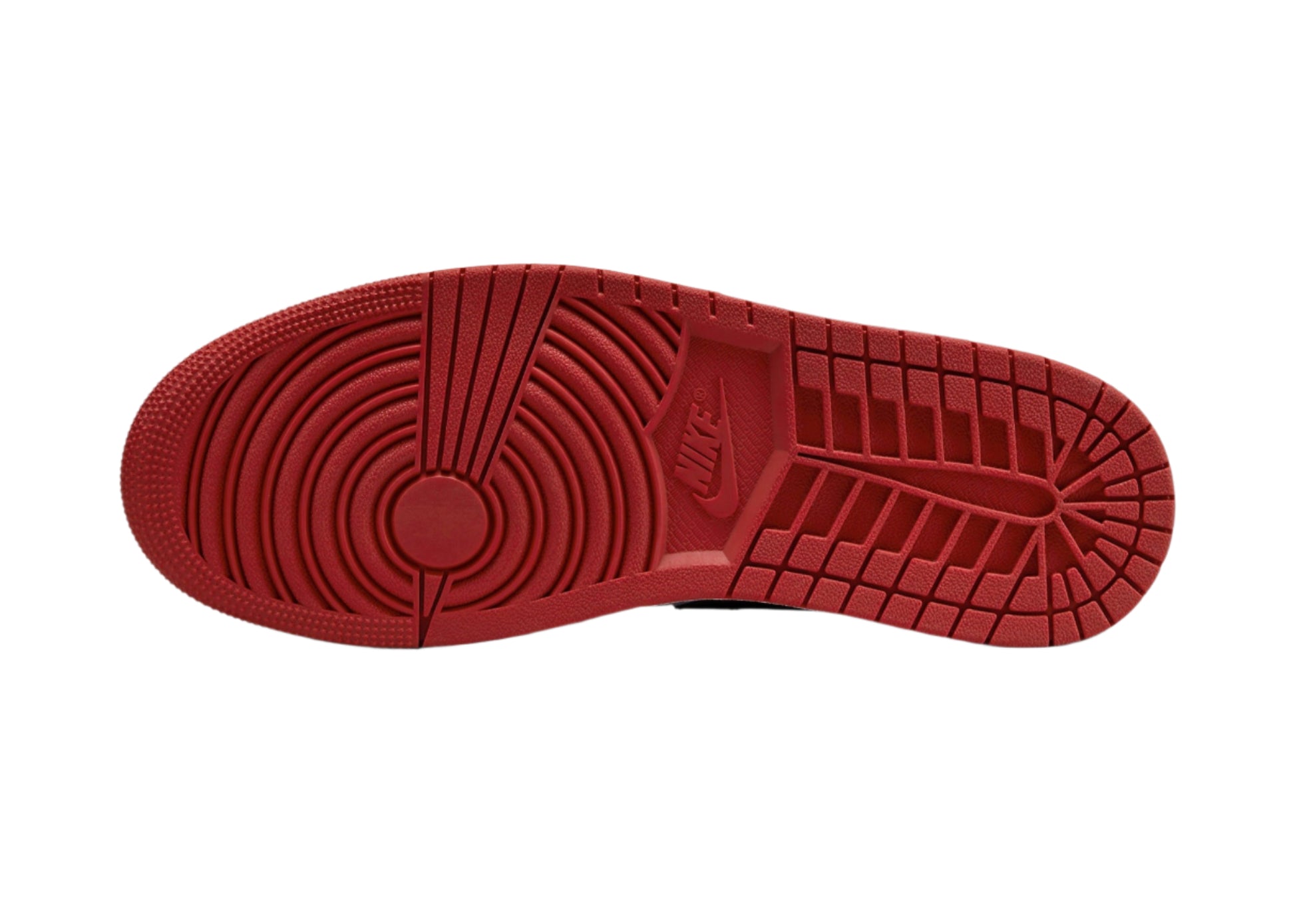 Air Jordan 1 Low Bred Toe 2.0 553558-161 Outsole View