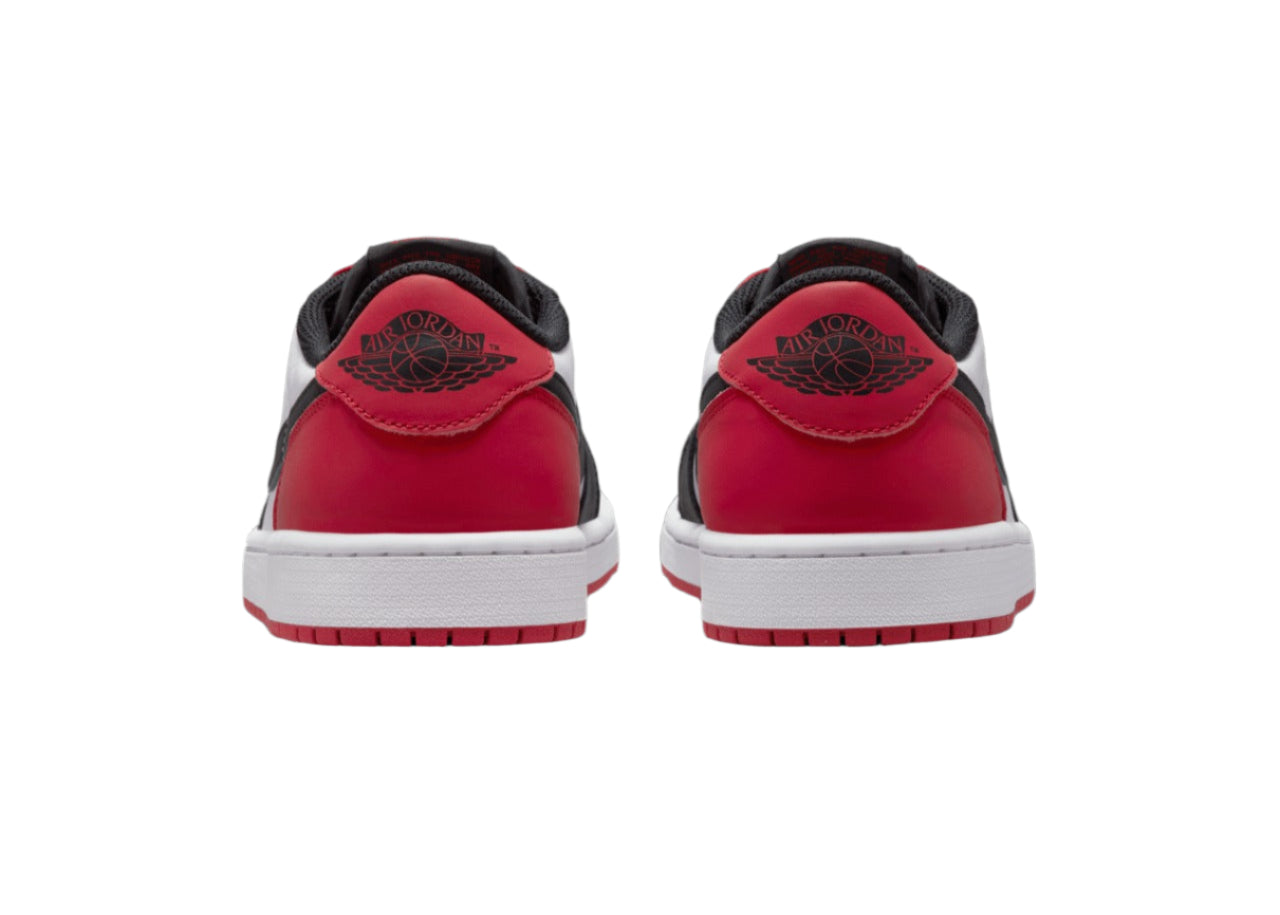 Air Jordan 1 Low OG Black Toe CZ0790-106 Heel View