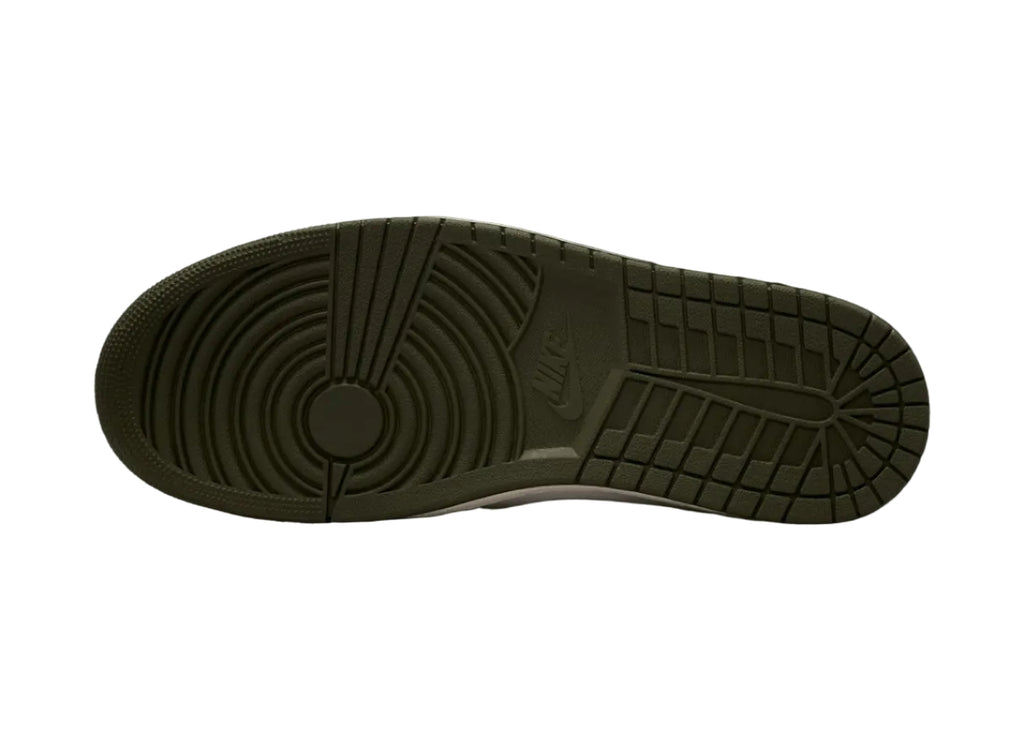 Air Jordan 1 Low OG “Medium Olive” HQ6998-200 Outsole View