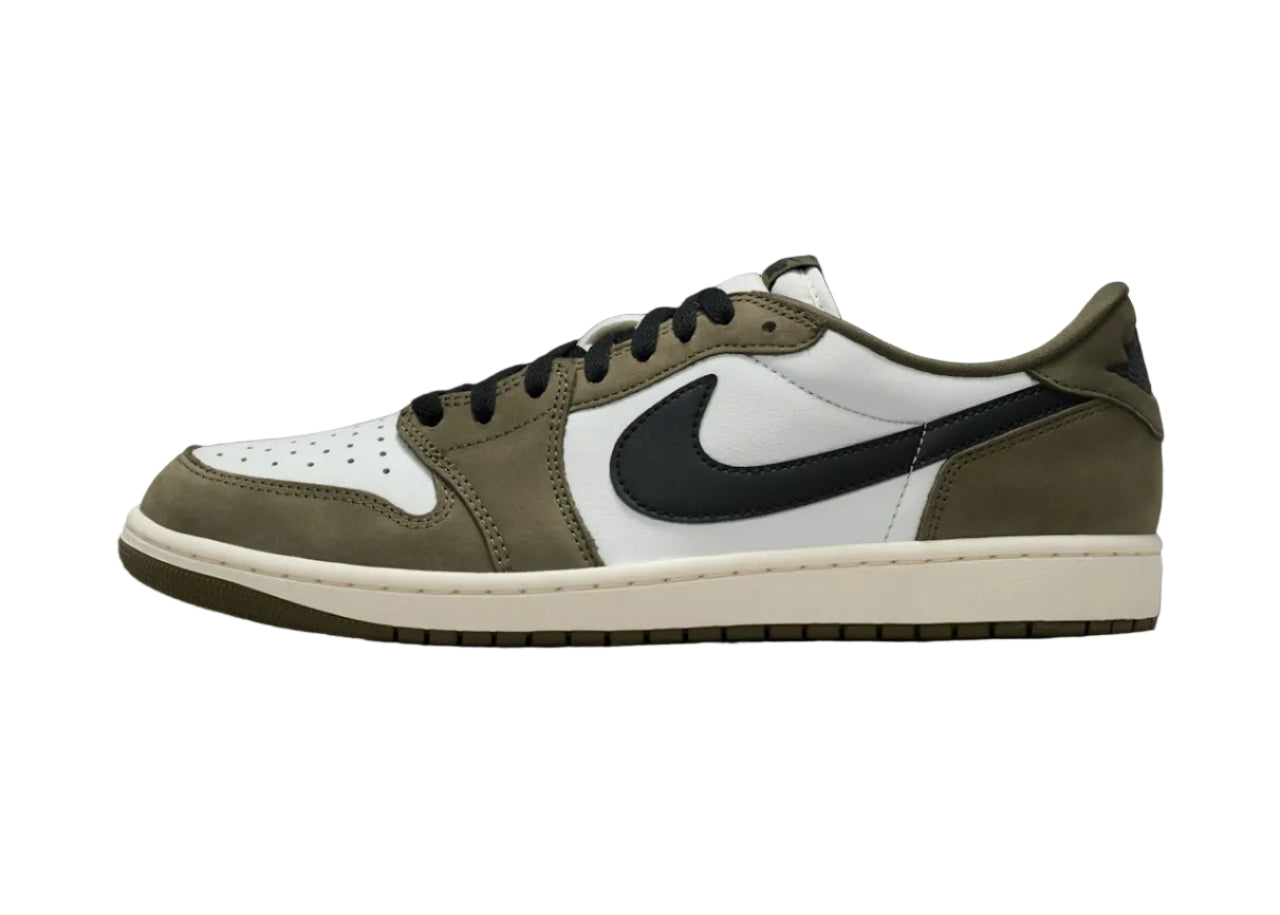 Air Jordan 1 Low OG “Medium Olive” HQ6998-200 Side View