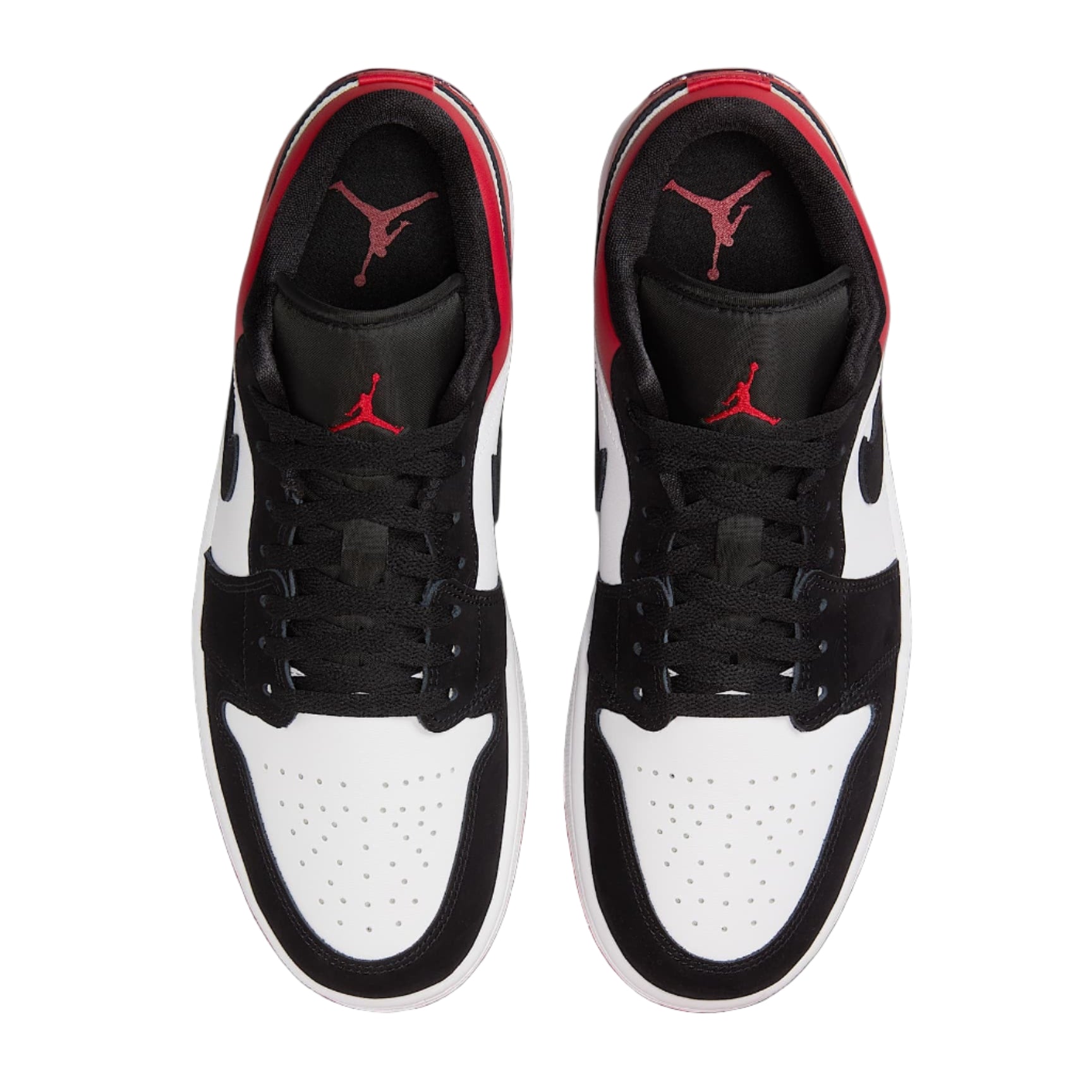 Air Jordan 1 Low SE "Black Toe 2025" IB8971-106 Top View