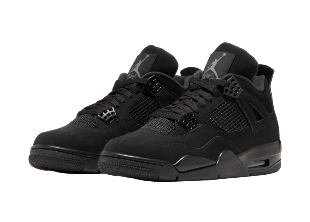 Air Jordan 4 “Black Cat” 2025 FV5029-010 Front View