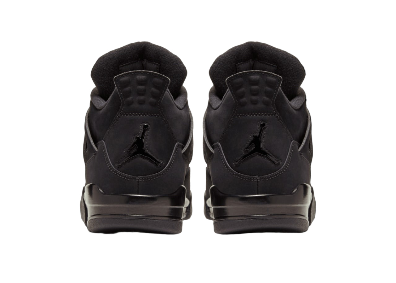 Air Jordan 4 “Black Cat” 2025 FV5029-010 Heel View
