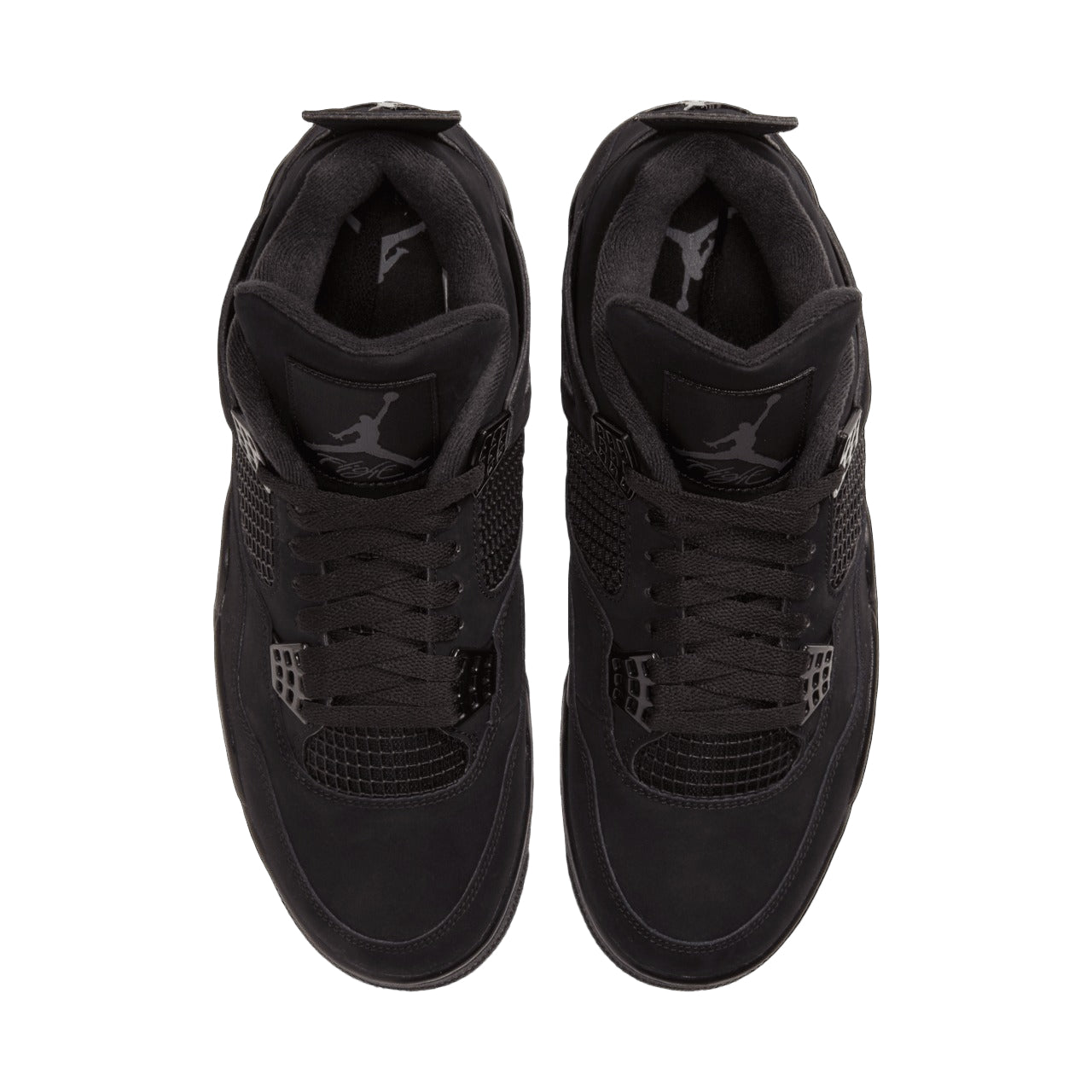 Air Jordan 4 “Black Cat” 2025 FV5029-010 Top View