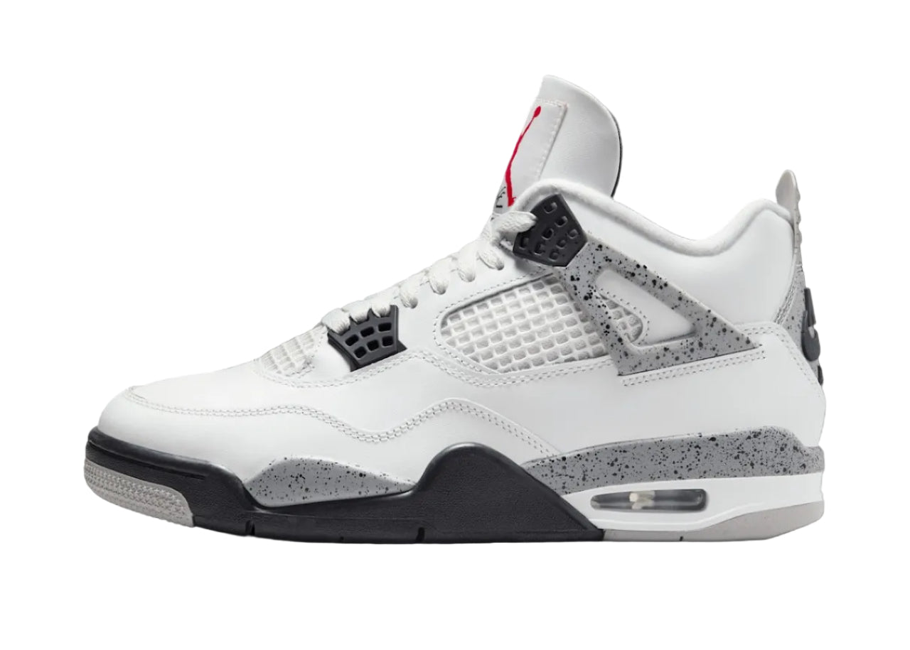 Air Jordan 4 “White Cement” 2025 FV5029-100 Side View