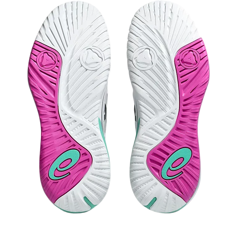 ASICS Gel-Resolution X “White Aurora Green” 1041A481-103 Outsole View