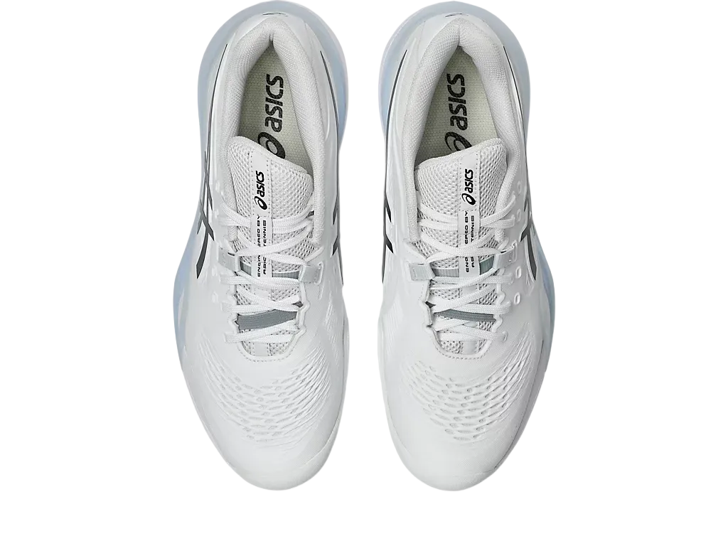 ASICS Gel-Resolution X “White Black” 1041A481-100 Top View