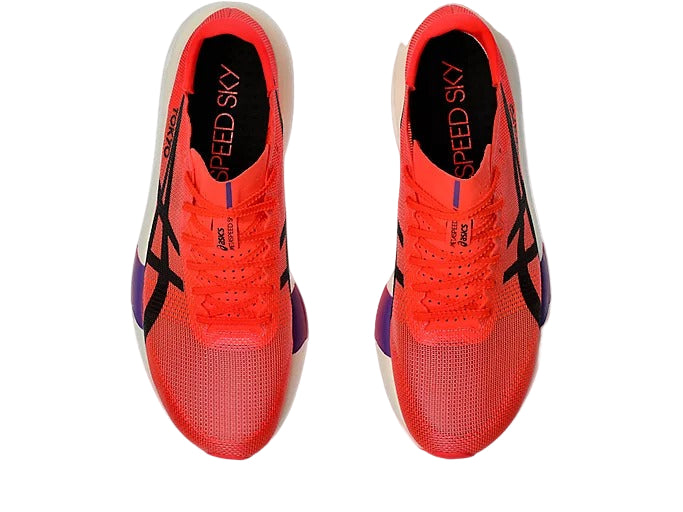 Asics Metaspeed Sky Tokyo "Flash Red Black" 1013A162-600 Top View