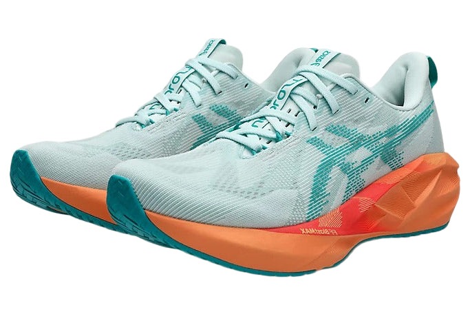 Asics Novablast 5 “Soothing Sea Wave Teal” 1011B974-400 Front View