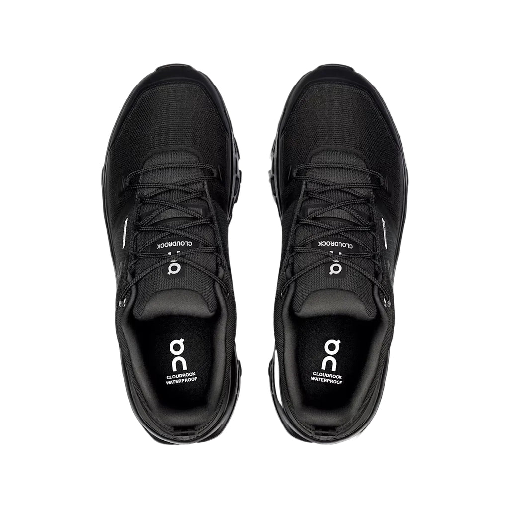 ON Cloudrock Low Waterproof “All Black”