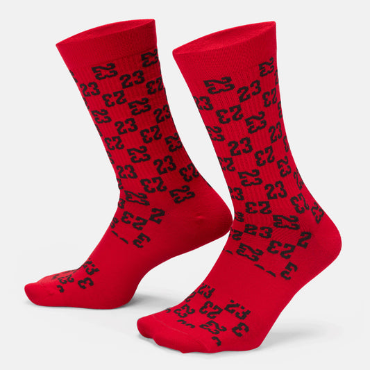 Jordan Everday Essential Crew Socks Red