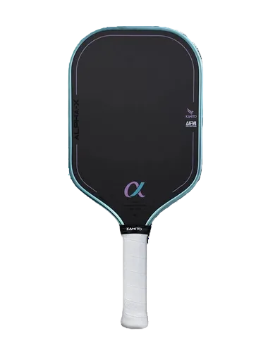 Kamito Alpha-X Her Rose Green Pickleball Paddle Front View