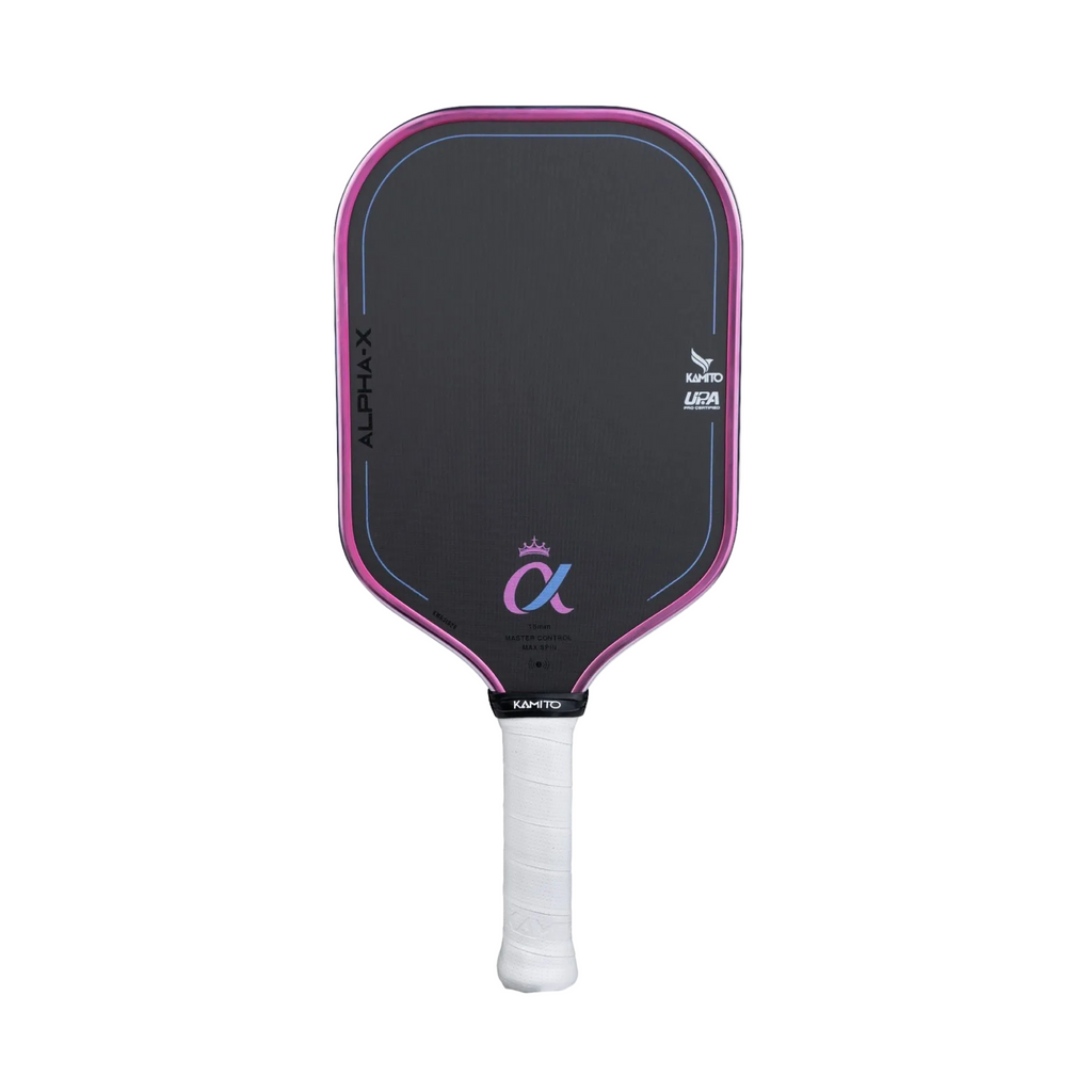 Kamito Alpha-X Her Rose Pink Pickleball Paddle Front View