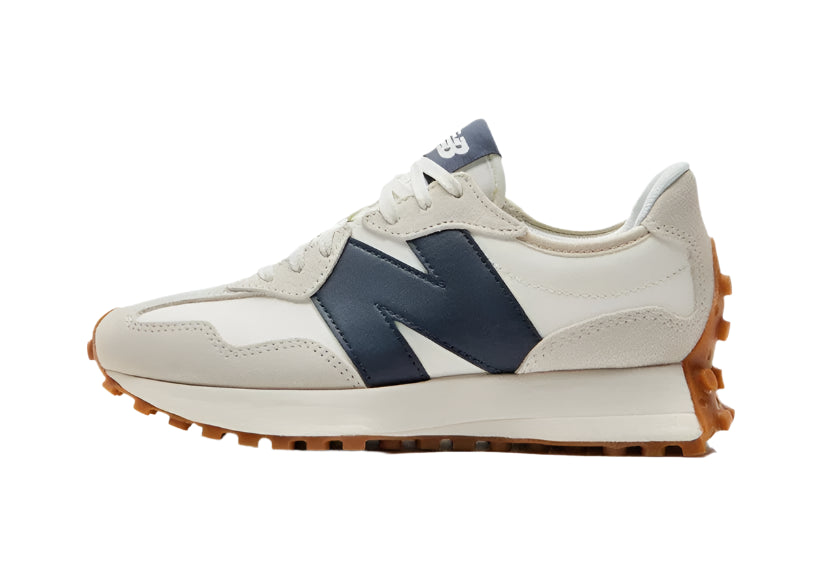 	Side profile of New Balance 327 Outer Space shoes