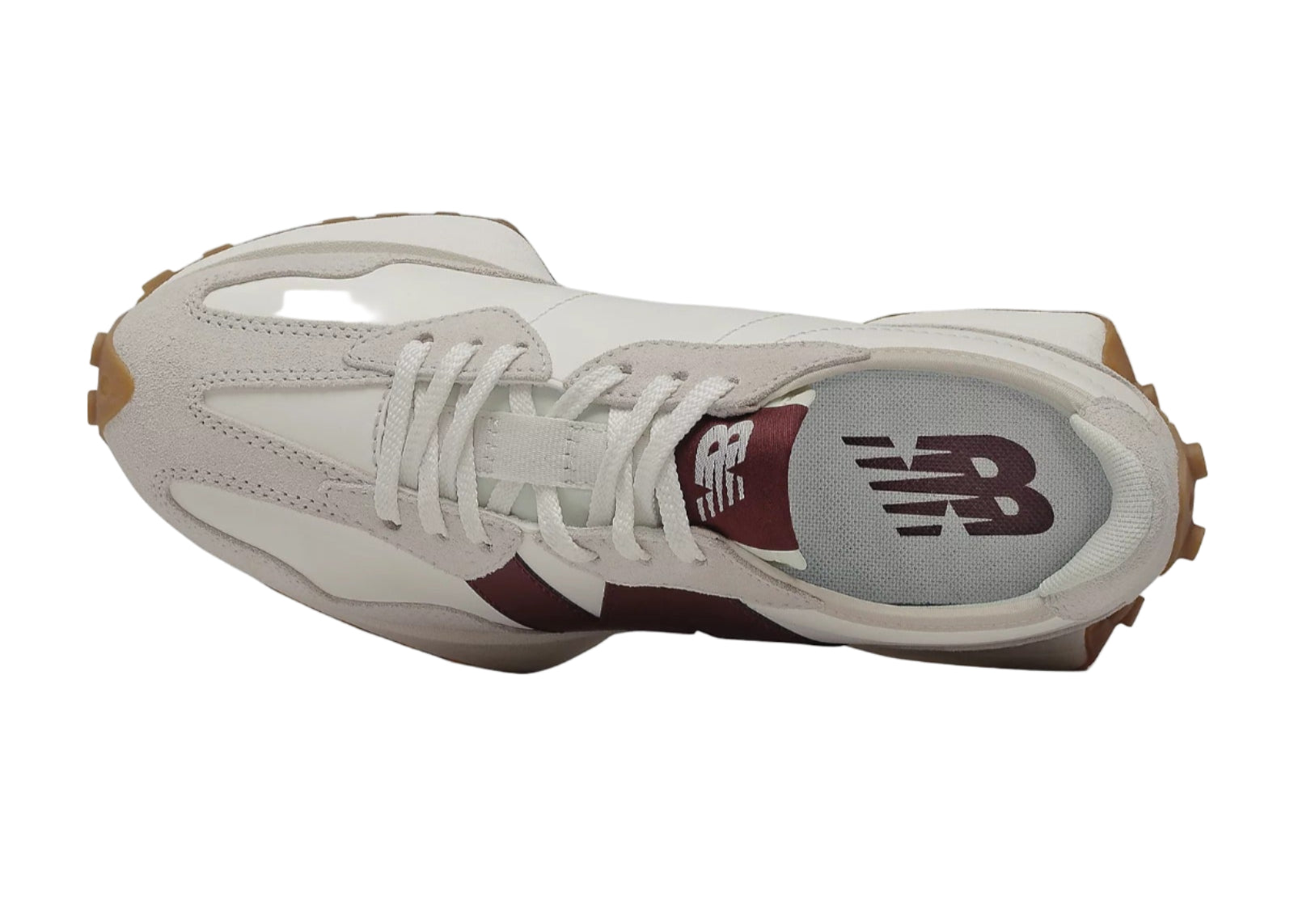 New Balance 327 "Burgundy" WS327KA Top View