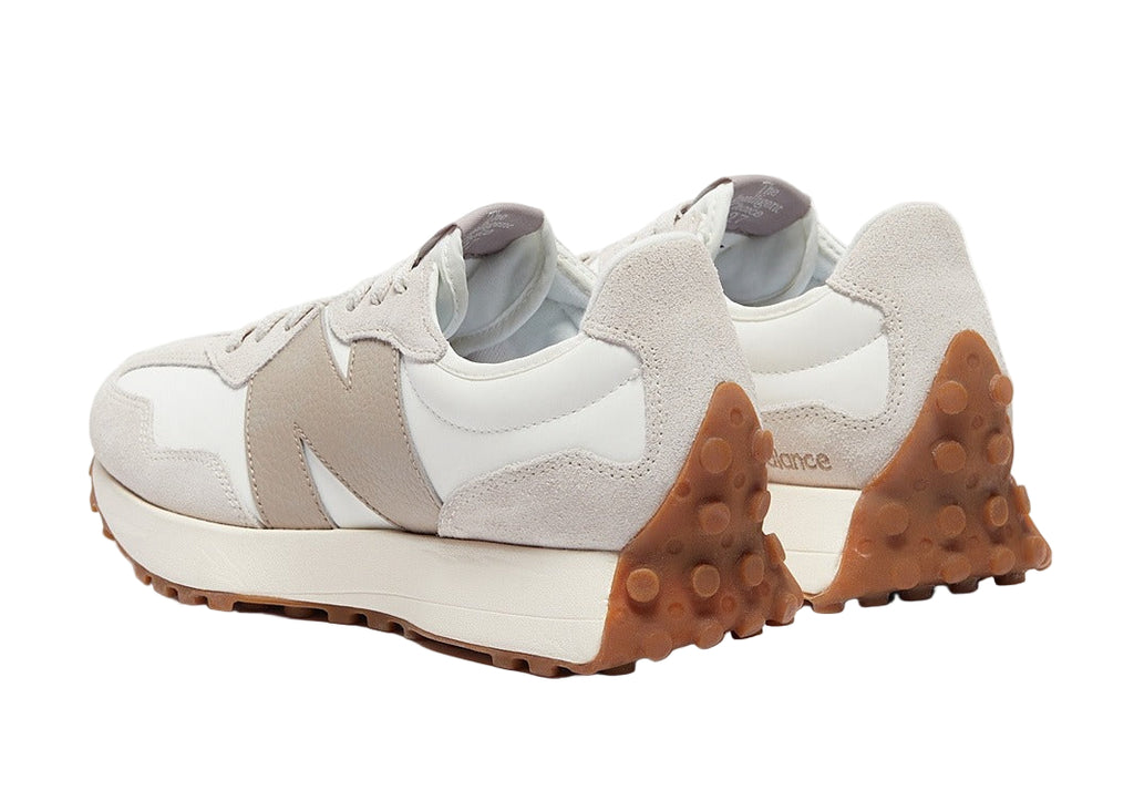 New Balance 327 "Moonbeam Driftwood" U327LZ Heel View