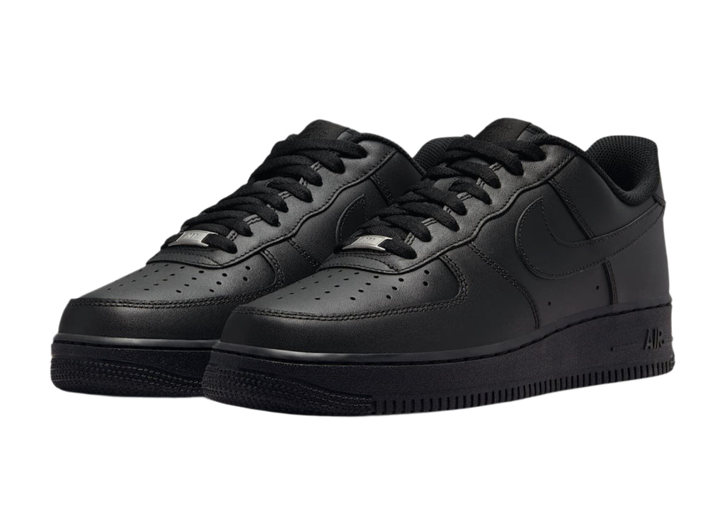 Nike Air Force 1 Low Triple Black CW2288-001 On Feet View