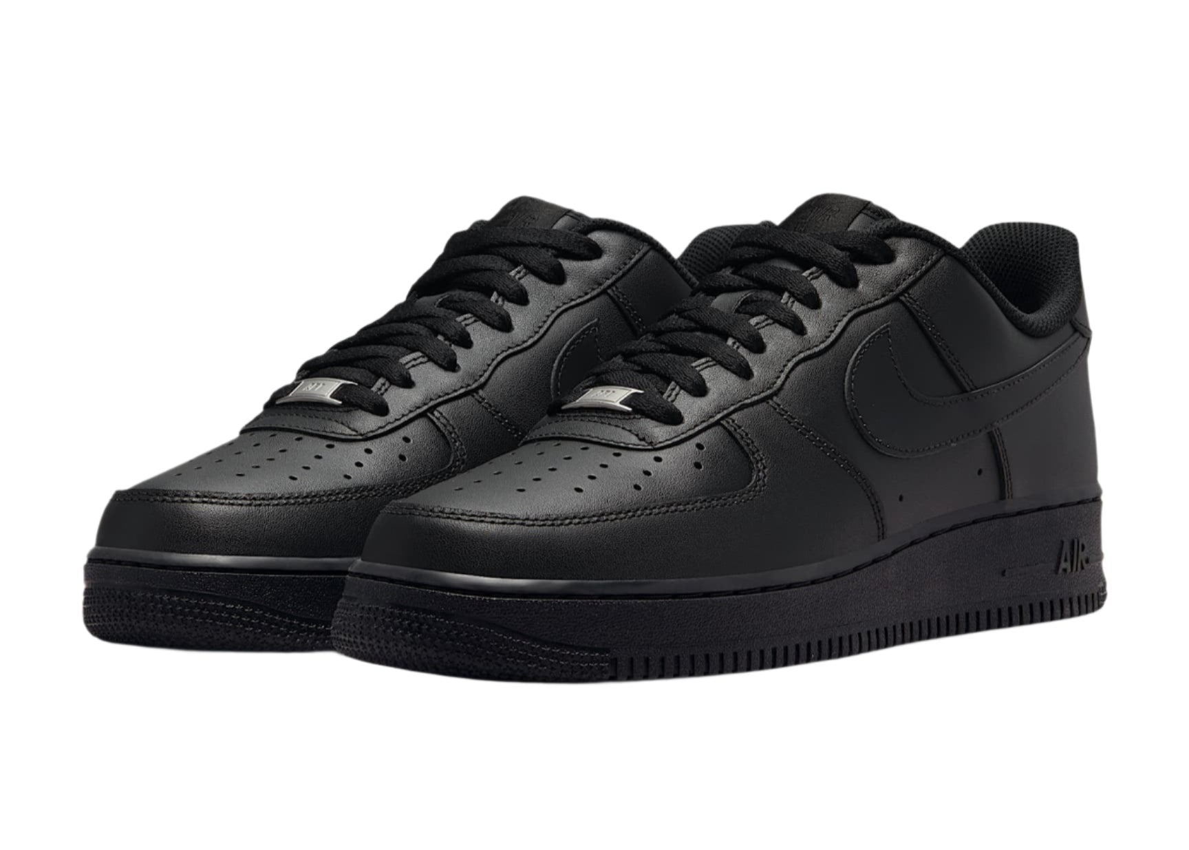 Nike Air Force 1 Low Triple Black CW2288-001 On Feet View