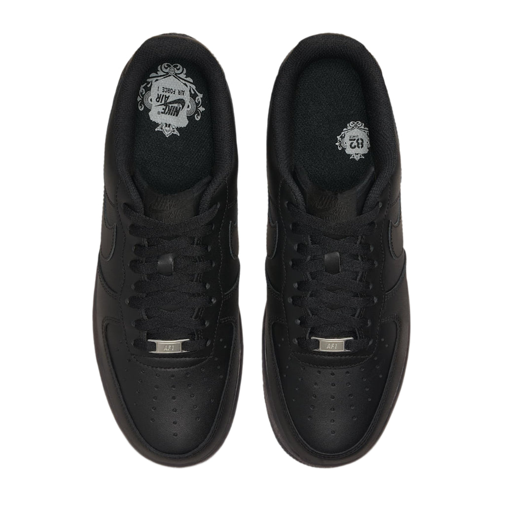 Nike Air Force 1 Low Triple Black CW2288-001 Top View