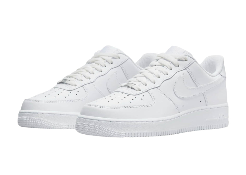 Nike Air Force 1 Low Triple White CW2288-111 On Feet View
