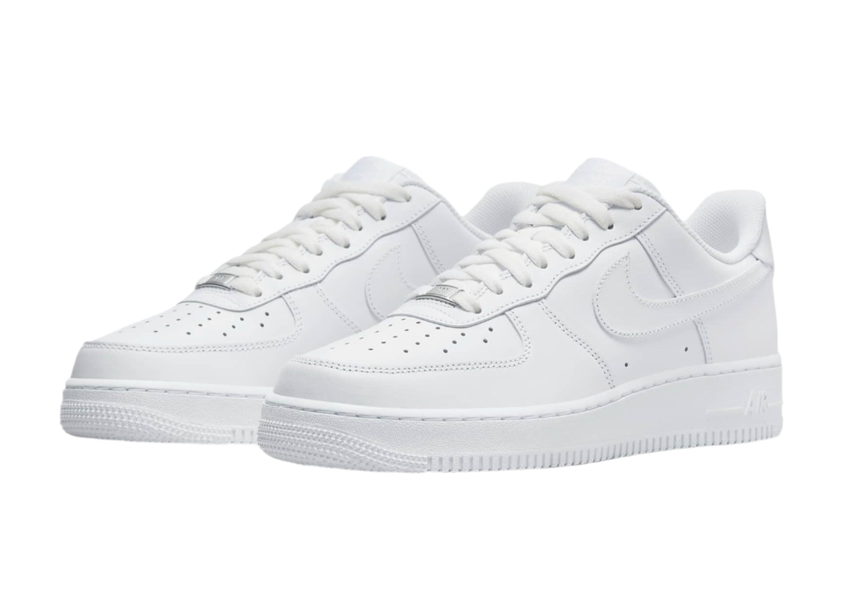 Nike Air Force 1 Low Triple White CW2288-111 On Feet View