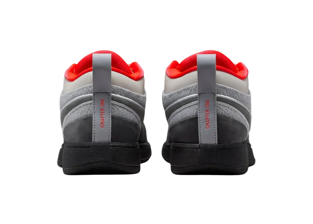 Nike Book 1 “Solar Red” IR0839-001 Heel View