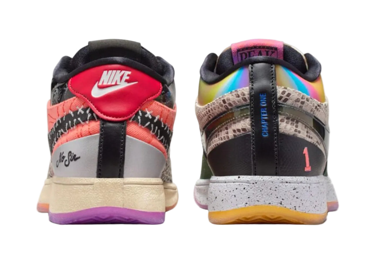 Nike Book 1 “What The” IH1335-100 Heel View