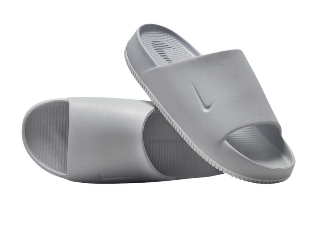 Nike Calm Slide Wolf Grey FD4116-004 On Feet View