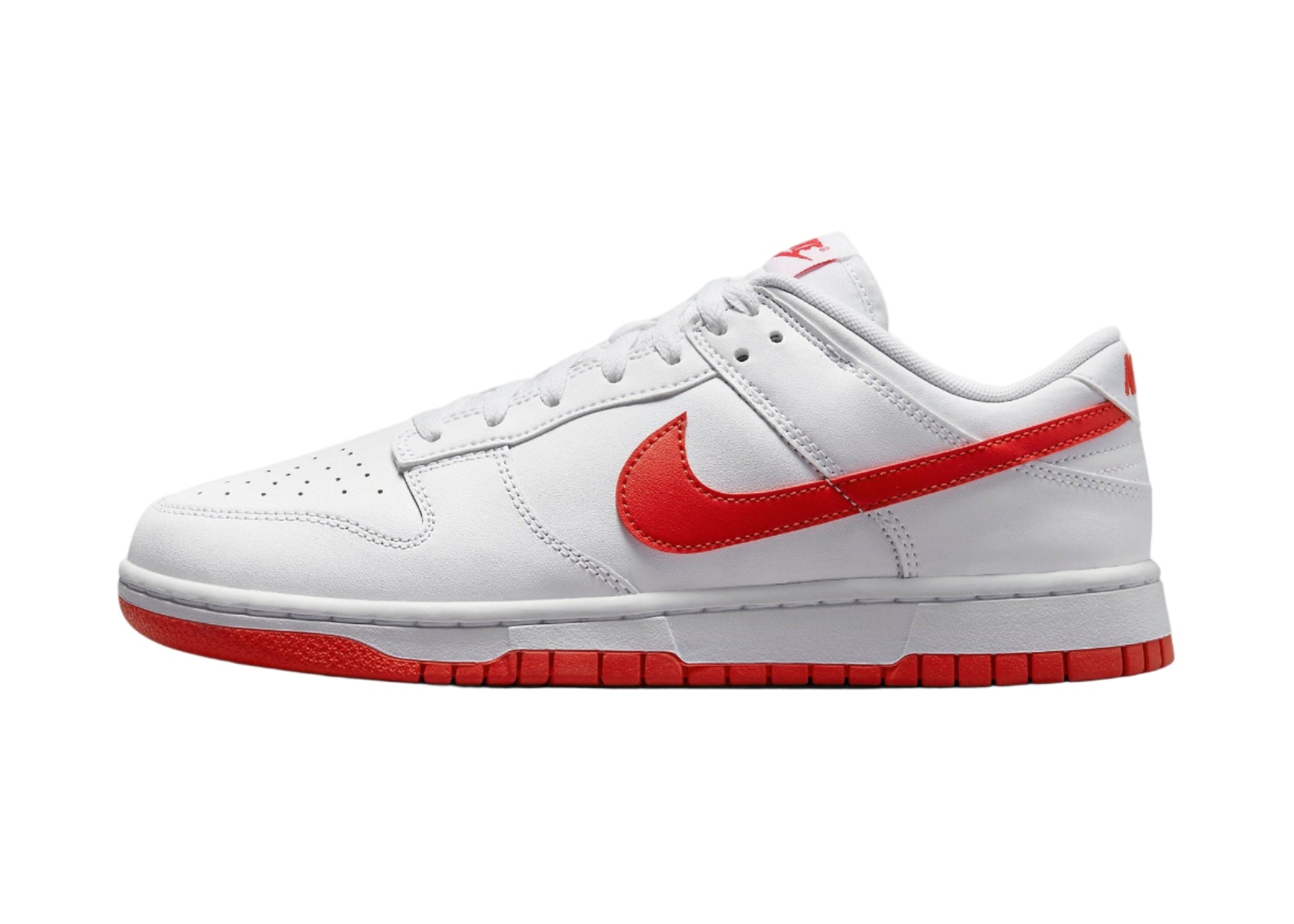 Nike Dunk Low "White Picante Red" DV0831-103 Side View