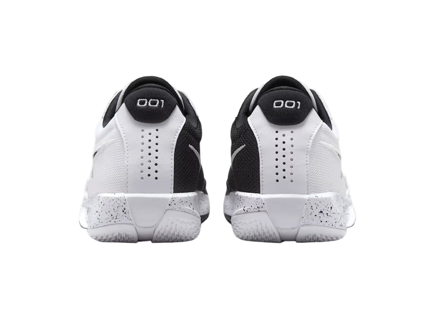 Nike GT Cut Academy "White Black" FB2598-105 Heel View