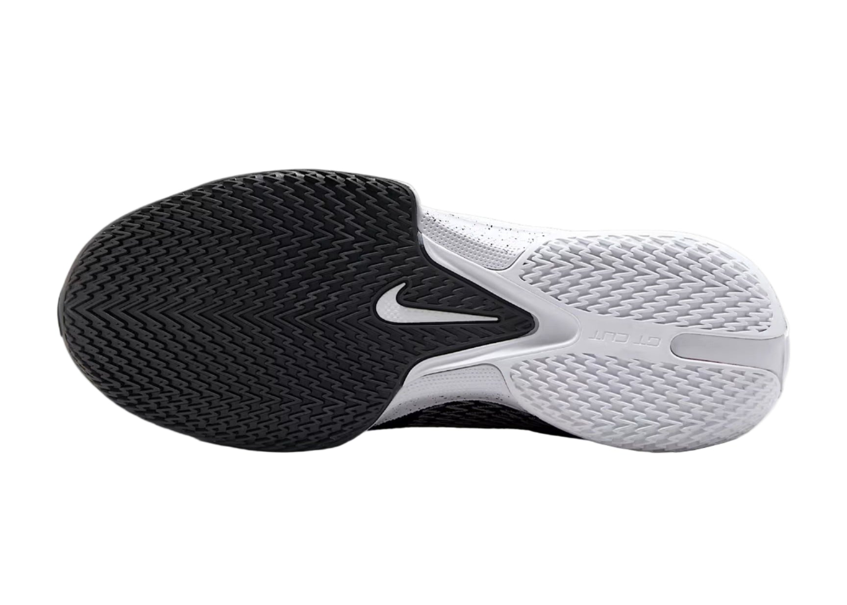 Nike GT Cut Academy "White Black" FB2598-105 Outsole View
