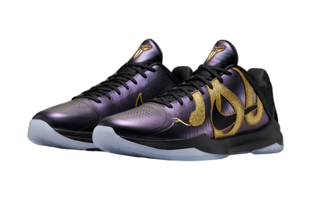 Nike Kobe 5 Protro Eggplant IB4481-500 On Feet View