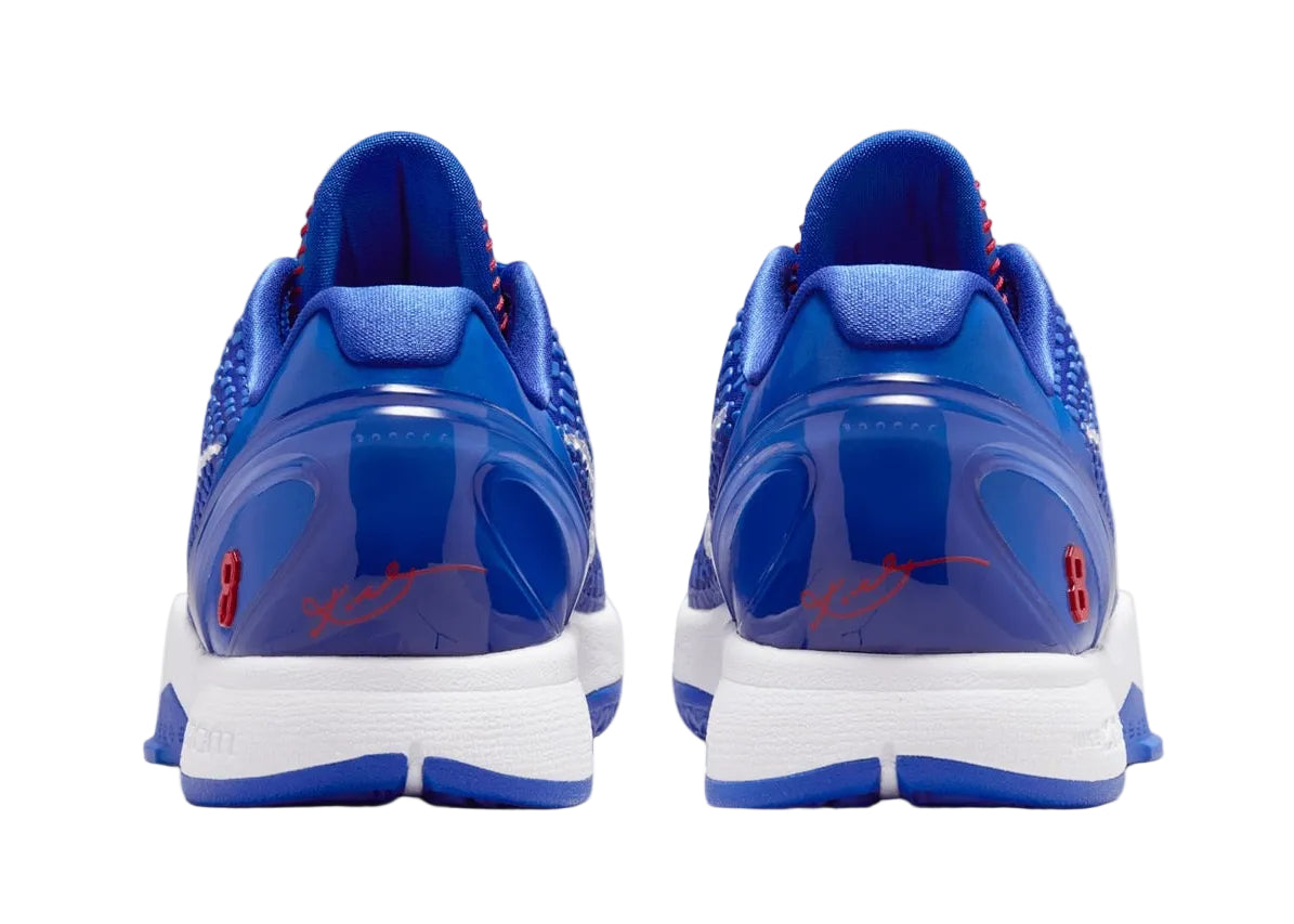 Nike Kobe 6 Protro “Dodgers” CW2190-400 Heel View