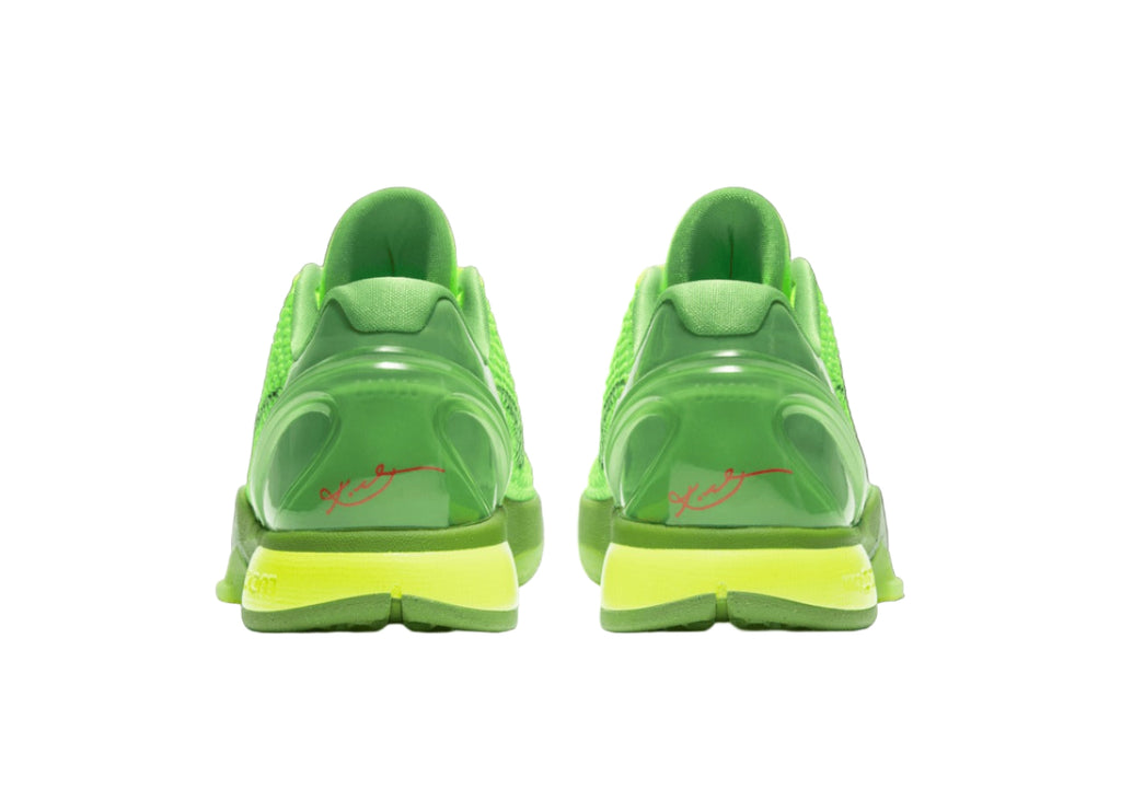 Nike Kobe 6 Protro "Grinch" CW2190-300 Heel View