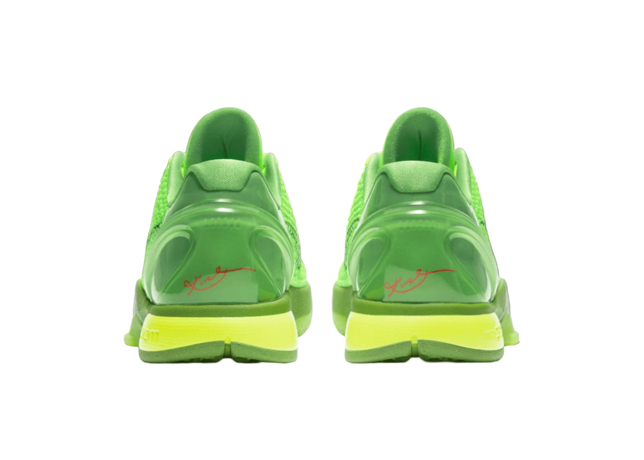 Nike Kobe 6 Protro "Grinch" CW2190-300 Heel View