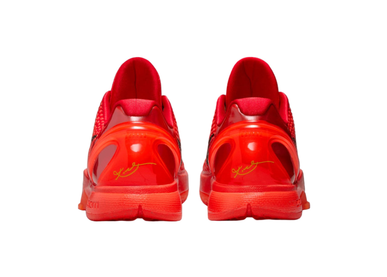 Nike Kobe 6 Protro "Reverse Grinch" FV4921-600 Heel View