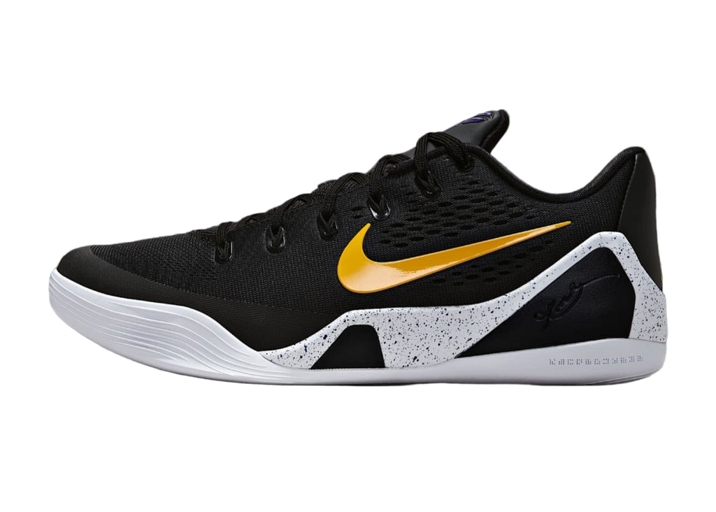 Nike Kobe 9 Protro Low "Black University Gold" IH1401-002 Side View