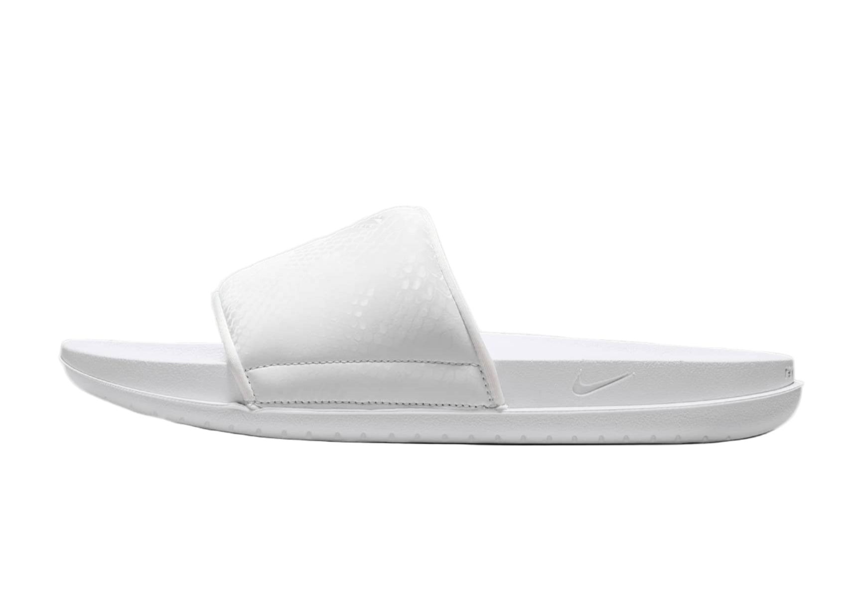 Nike Kobe Offcourt Slide "Triple White" IF2870-100 Side View