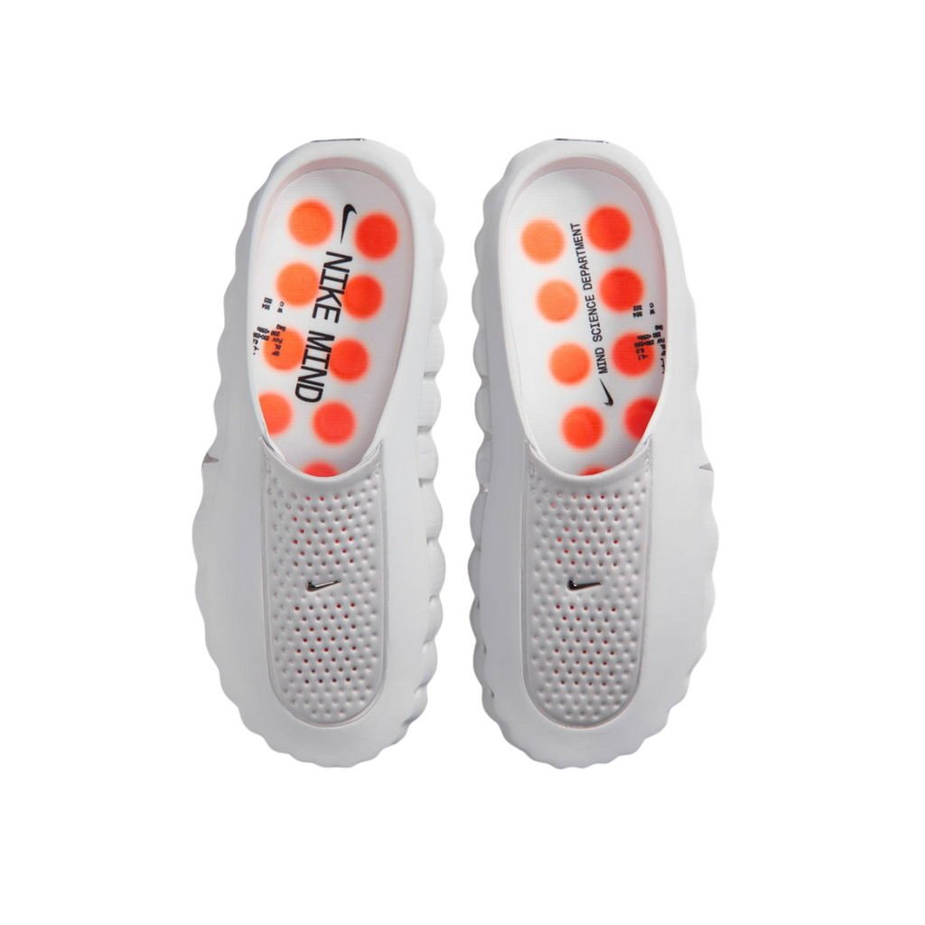 Nike Mind 001 Slide “Light Smoke Grey” Top View